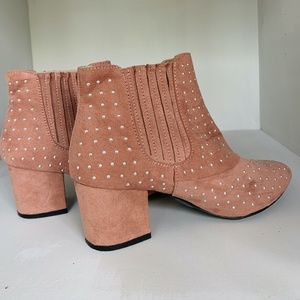 Studded booties